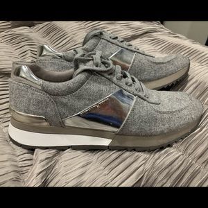 New Michael Kors Heather Grey Sneakers